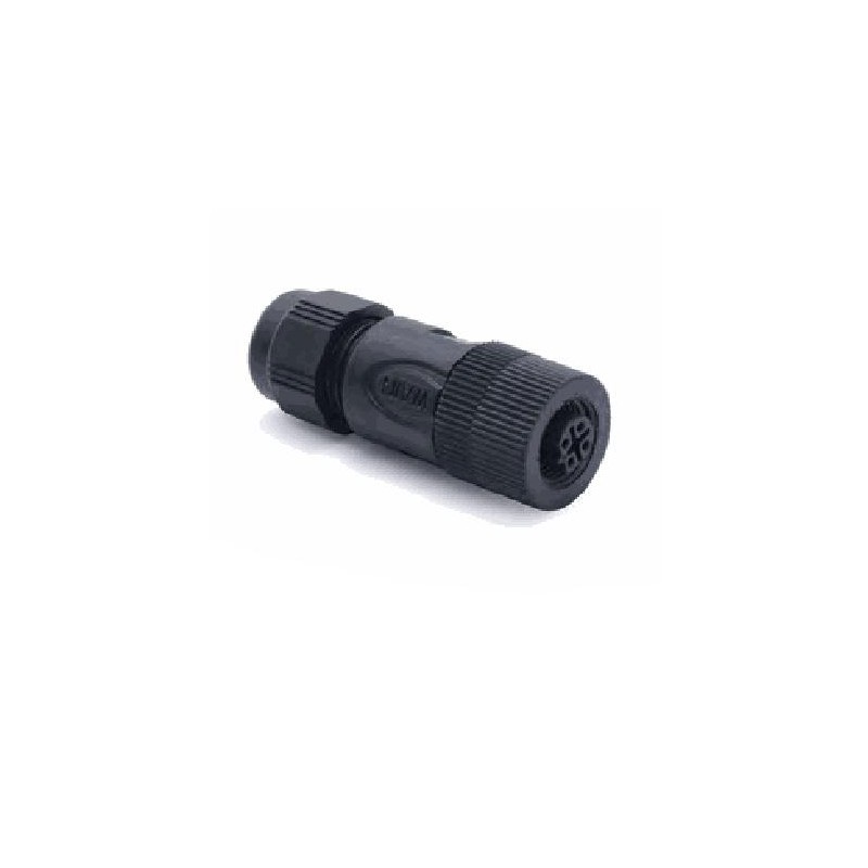 Connecteur femelle M12P, 5 pol., codage B IP67, 2A, non-blindé